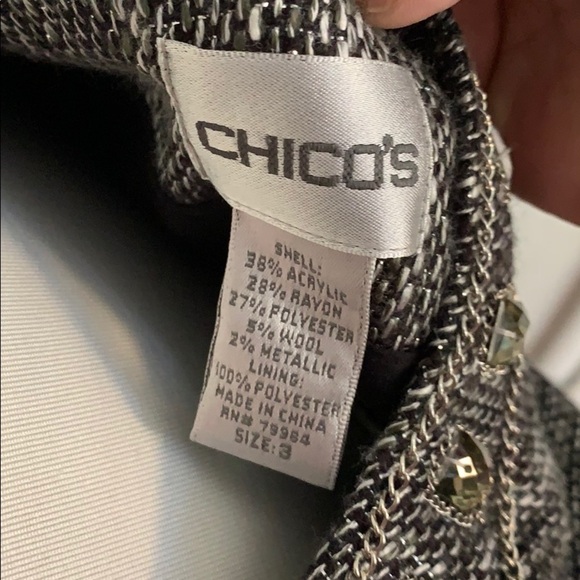 Chicos Bejeweled Jacket - Picture 7 of 8